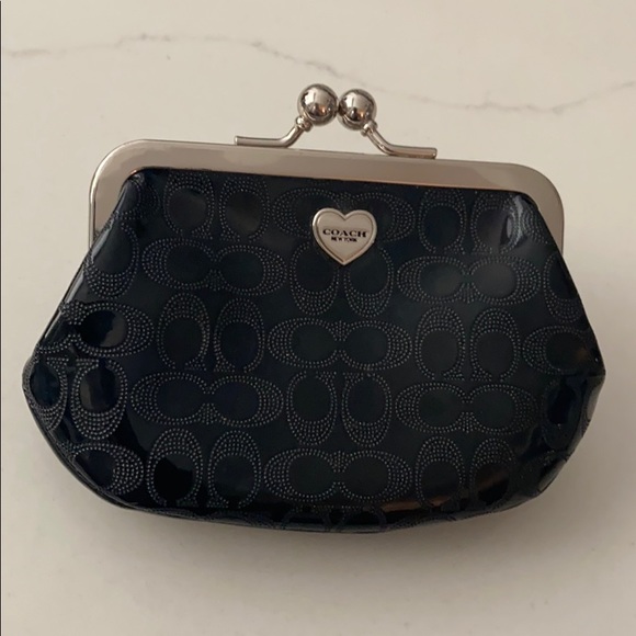 Coach Handbags - REDUCED!! Coach Black Coin Purse